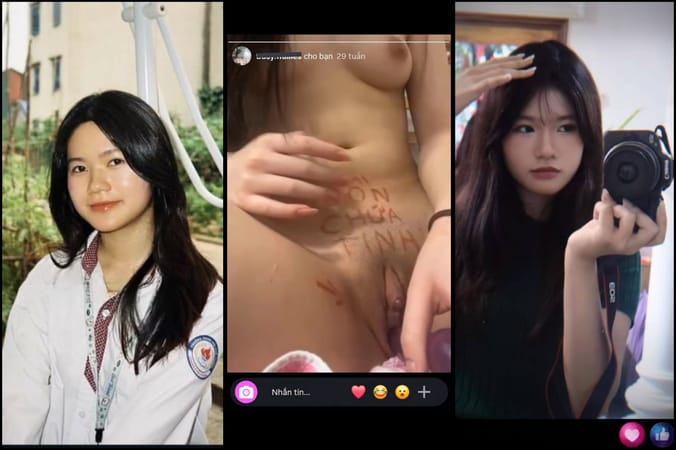 Phương Thuỳ nữ sinh love 12 Phùng Khắc Khoan-Hà Nội làm bồn chứa tinh khẩu dâm van xin cực nứng